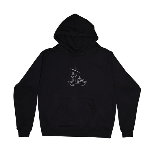 Proverbs 3:5-6 - Pullover Hoodie (Black)